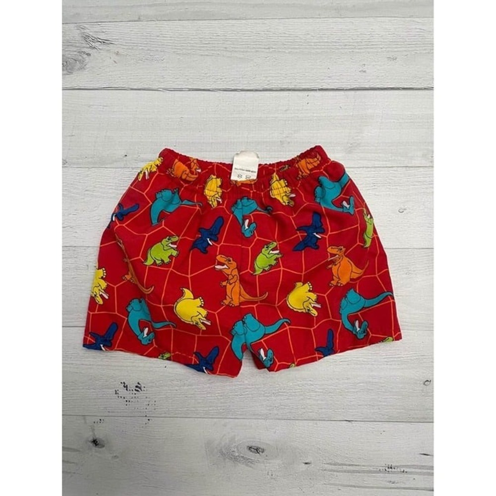 Baby boys vintage dinosaur swim‎ shorts